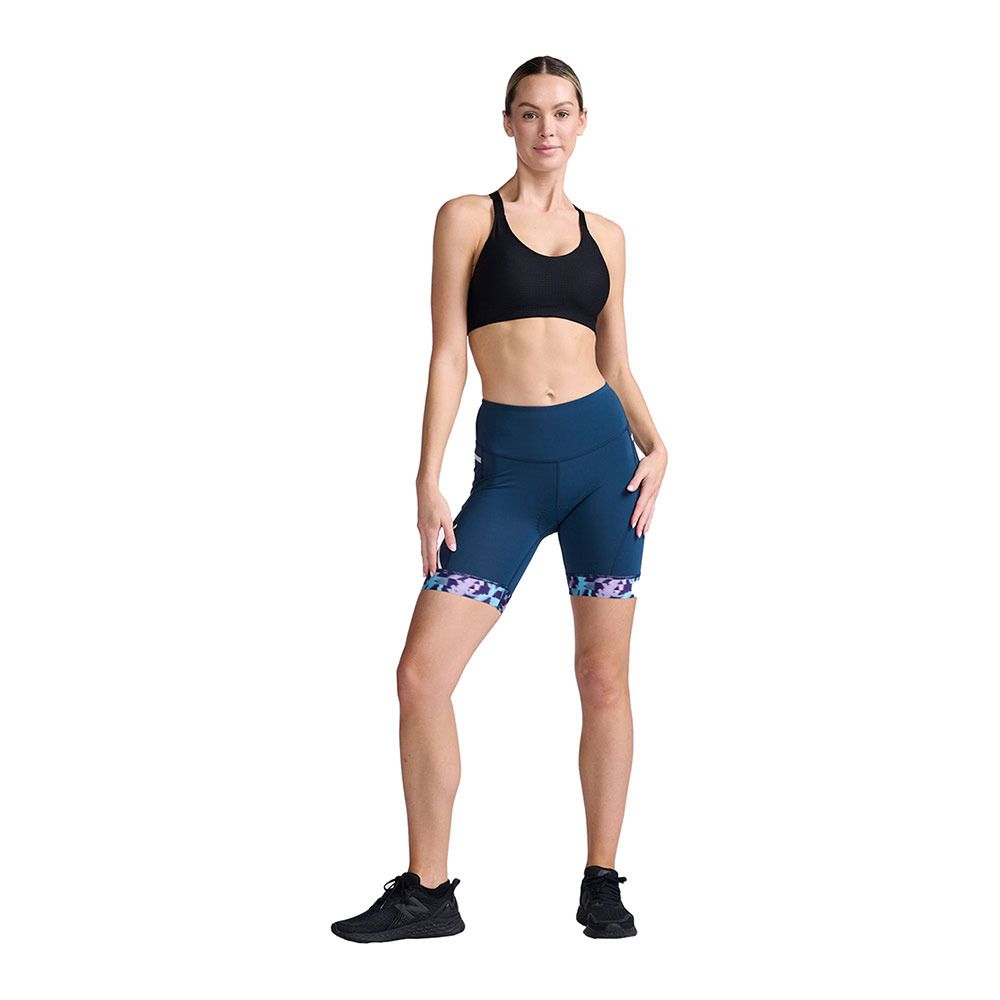 2xu CORE - Cuissard Femme moonlight/white