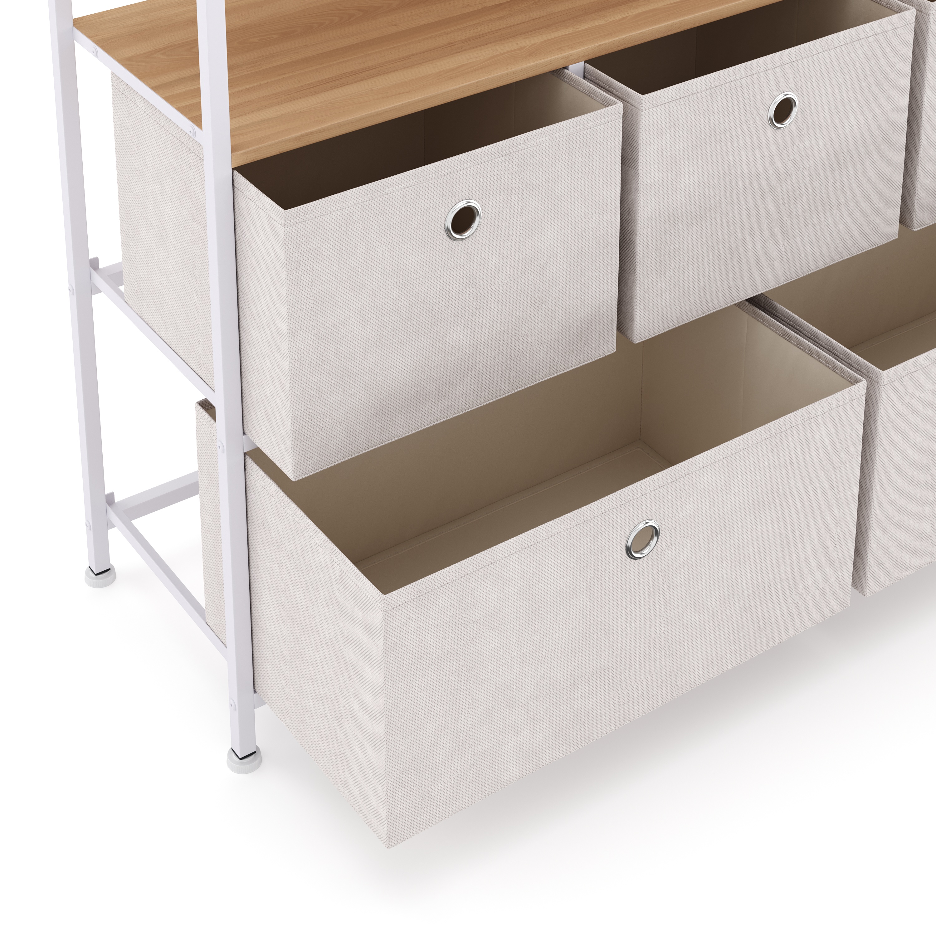Sideboard MIKA 100 x 78 cm beige