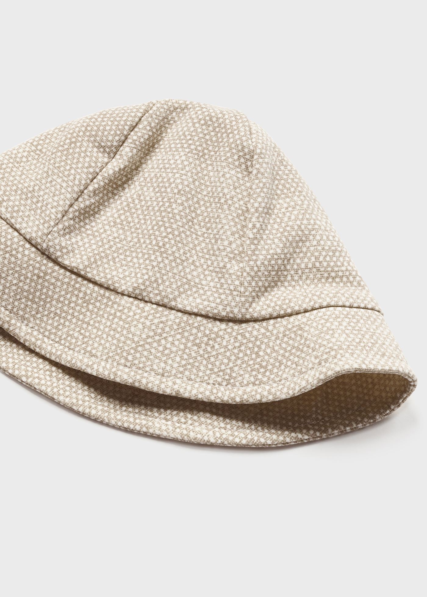 Macacão de algodão sustentável com gorro para recém-nascido