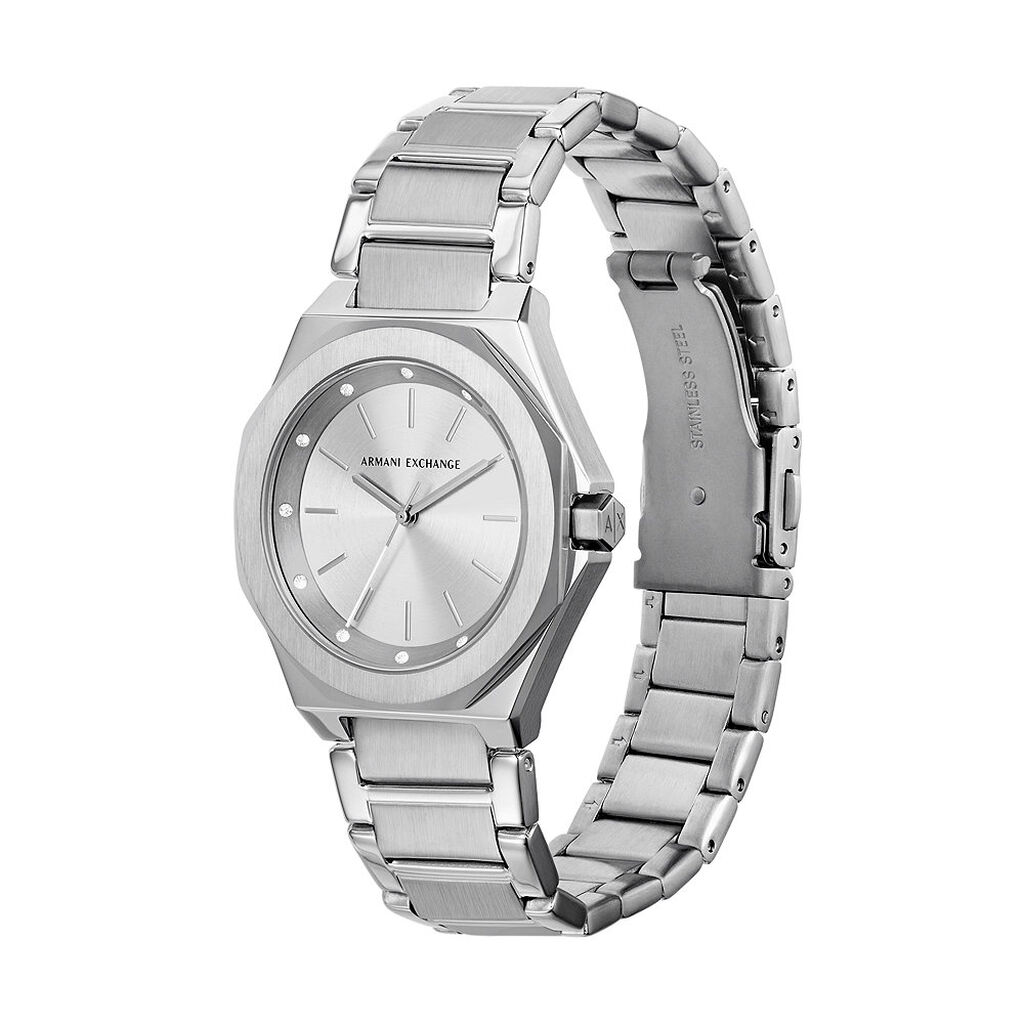 Montre Armani Exchange Argenté
