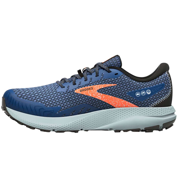 Chaussure trail BROOKS DIVIDE 4 BLUE/NAVY/FIRECRACKER