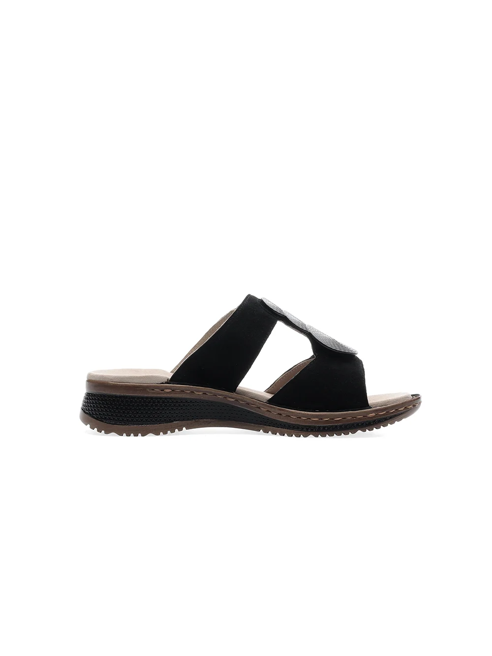 Pantolette Hawaii schwarz