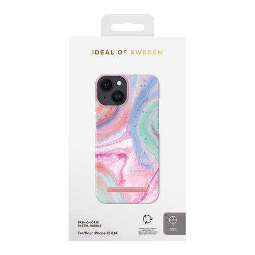 iPhone 16e / 14 / 13 MagSafe Hardcase Hülle Recycled (IDFCMS-I2261-511) - Pastel Marble