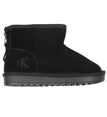 Calvin Klein BamseStøvler - Fur Boot - Sort