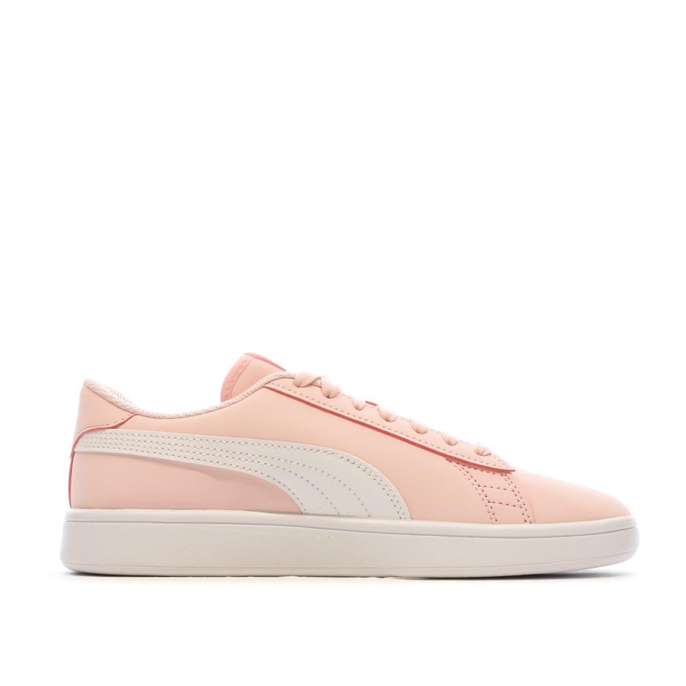Puma Baskets Rose Fille Puma Smash V2 Buck