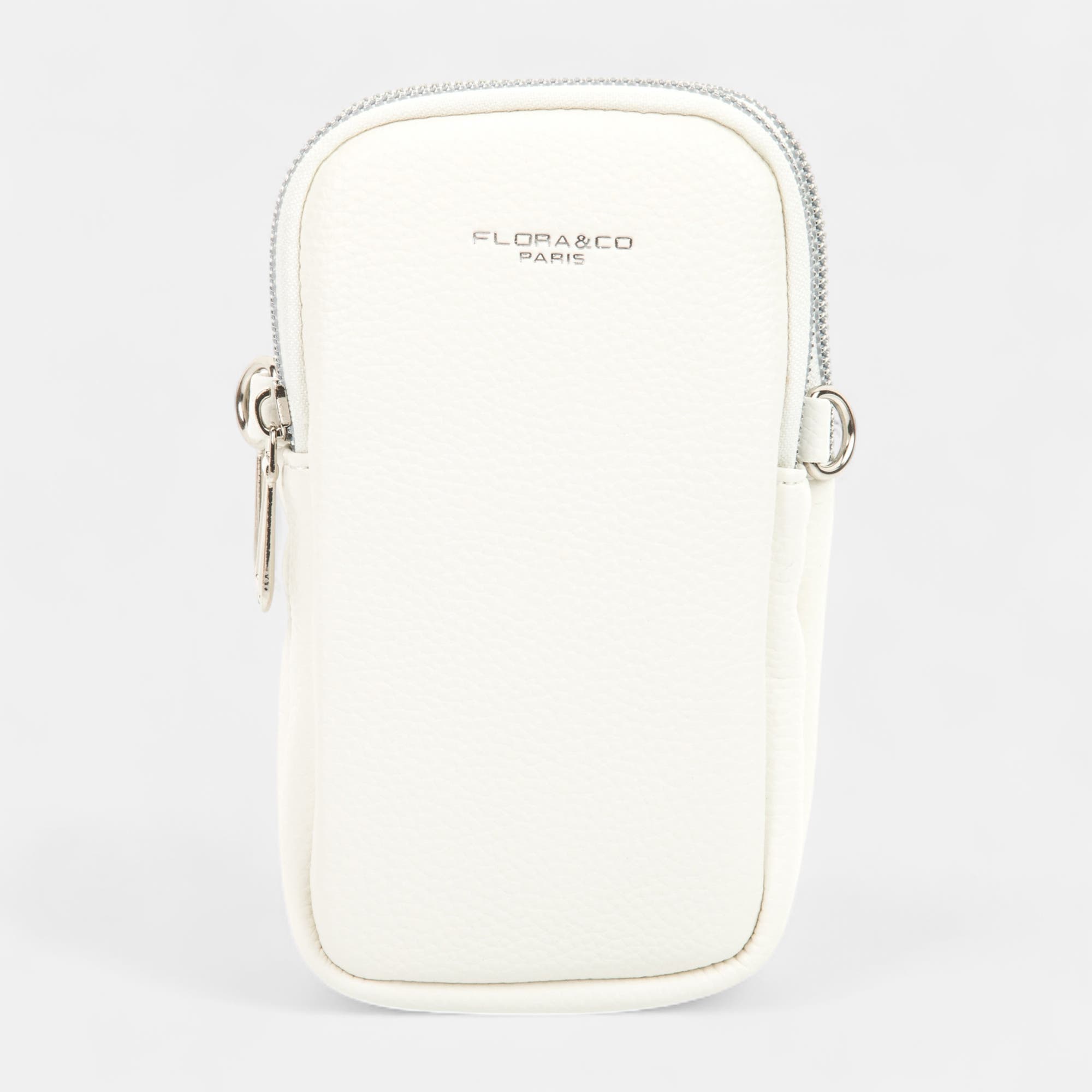 Pochette pour téléphone blanc