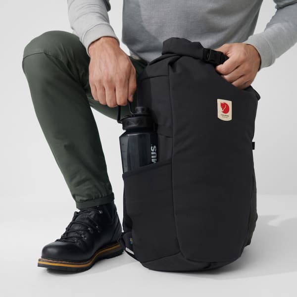Sac à dos lifestyle FJALLRAVEN ULVÖ ROLLTOP 30 BLACK