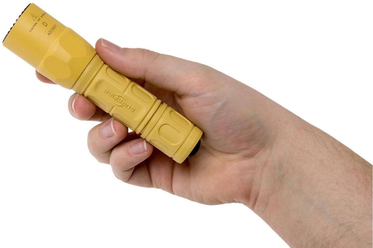 SureFire G2X Pro geel, 600 lumen