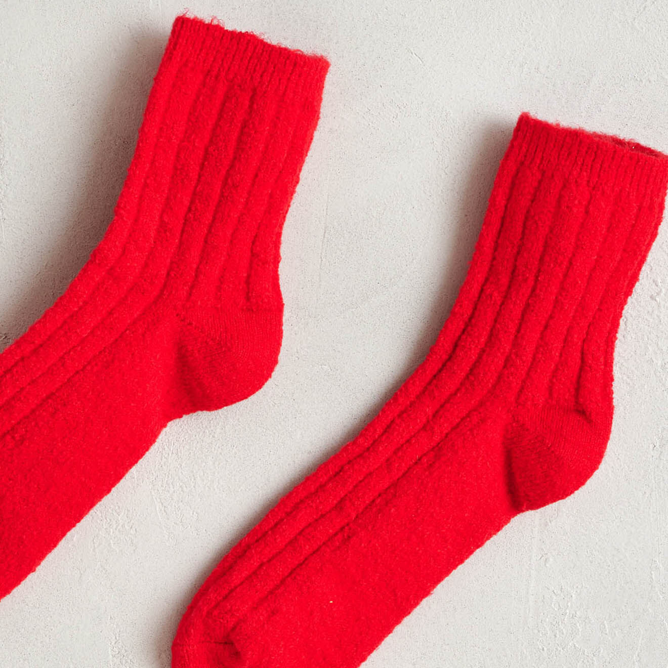 Bellerose Chaussettes mi-hautes Famb rouges