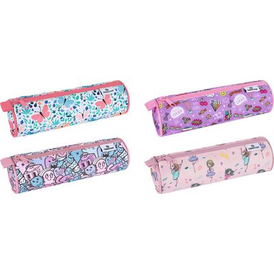 Trousse ronde Motif - 1 compartiment - différents modèles disponibles - Oberthur