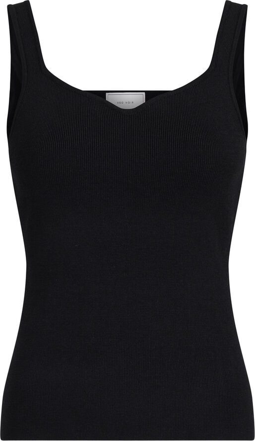 Neo Noir Hanora Knit Top Black