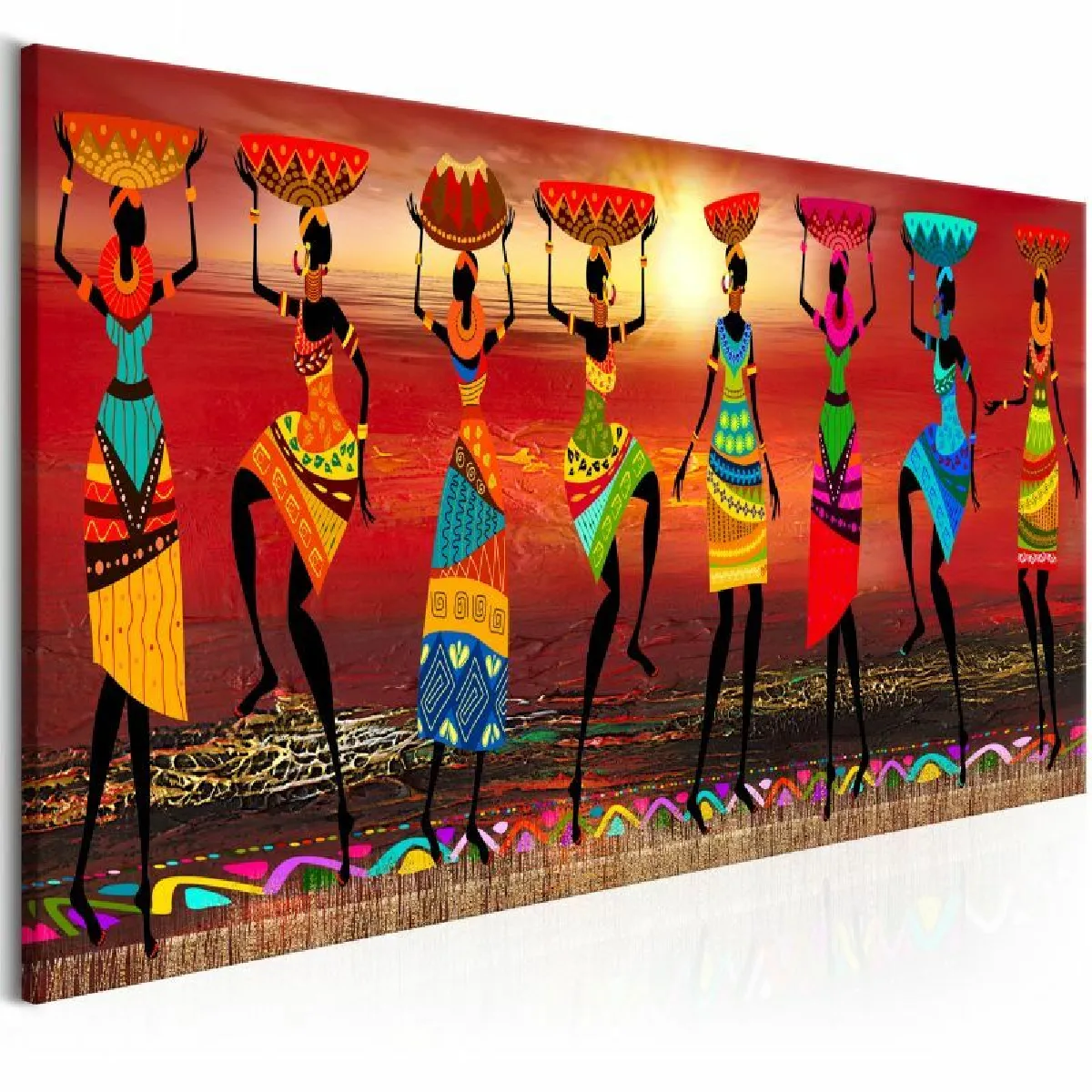 Paris Prix African Women Dancing