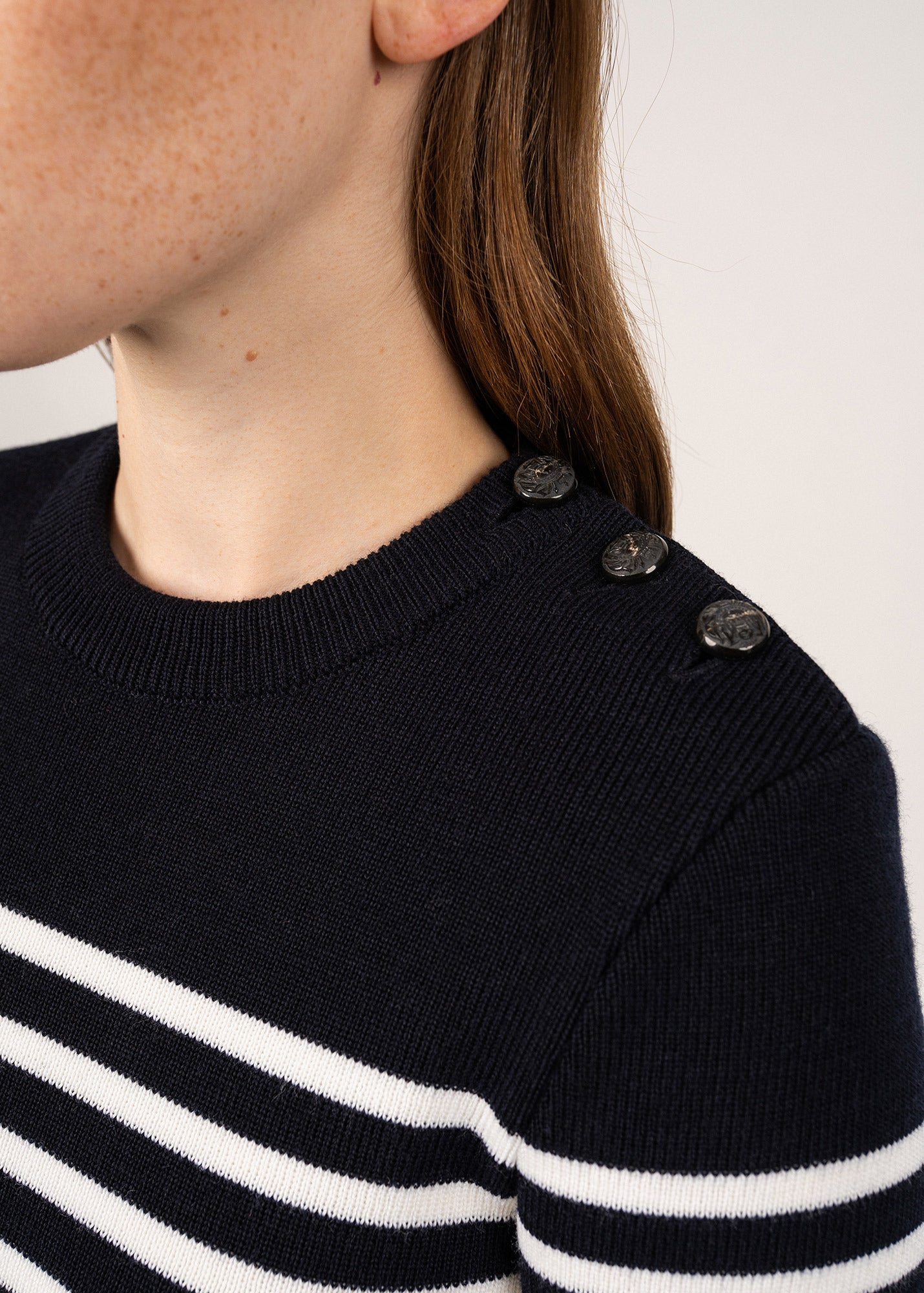 Pull marin rayé Rochefort