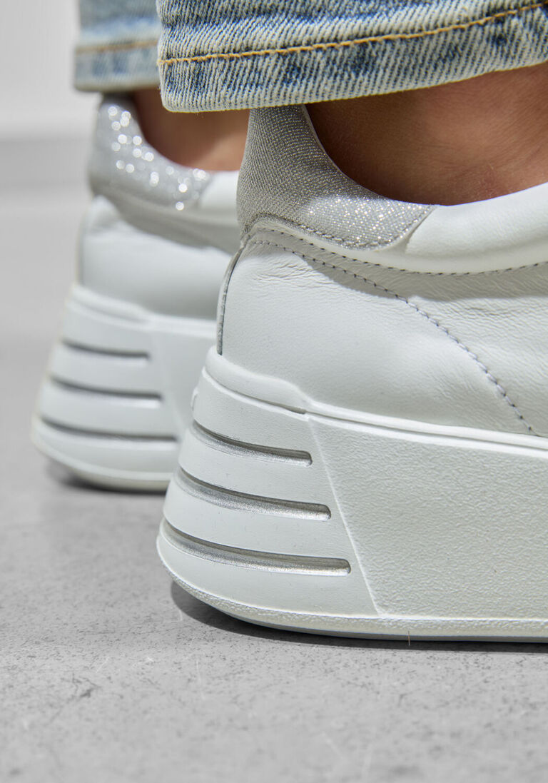 witte hogan lage sneakers rebel h564 allacciato