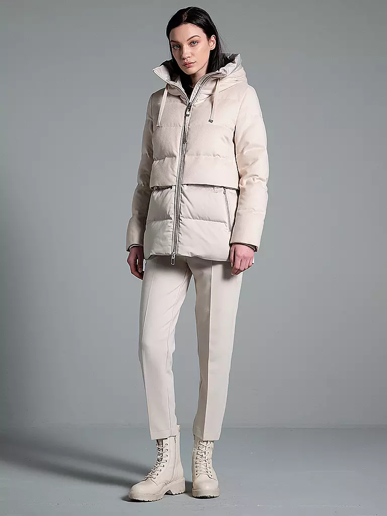 DUNO Daunensteppjacke KEIKO beige