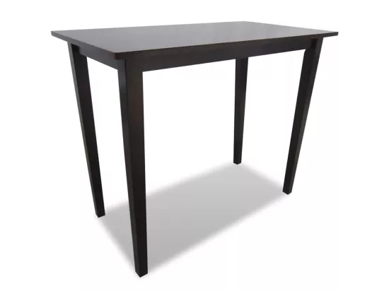 Table de bar en bois Marron