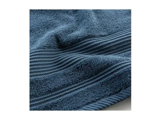 Drap de Douche 70 x 130 cm Tendresse Saphir - Eponge Unie