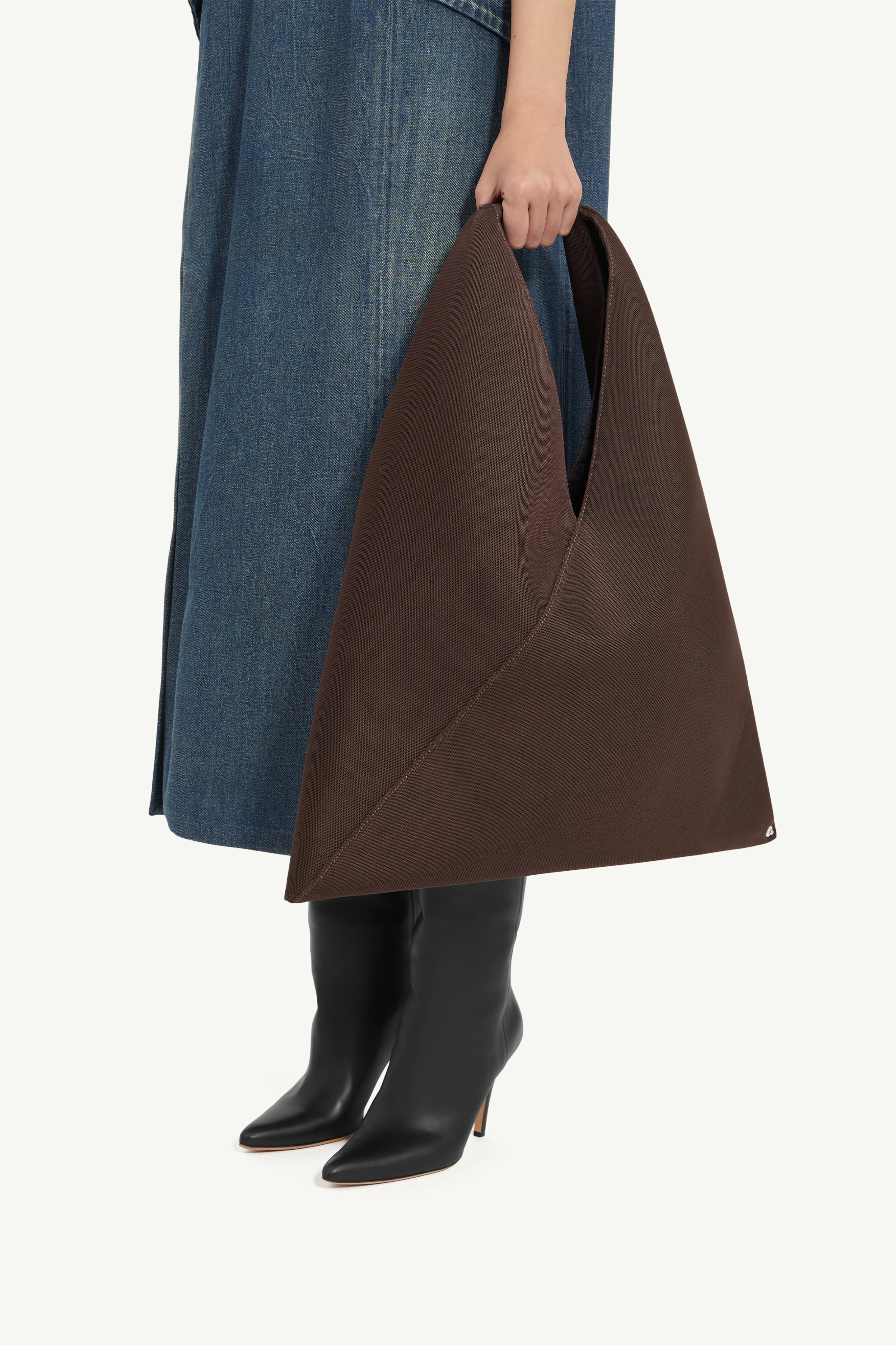 Sac à bandoulière Japanese bag classic pour femme | MM6 Marron