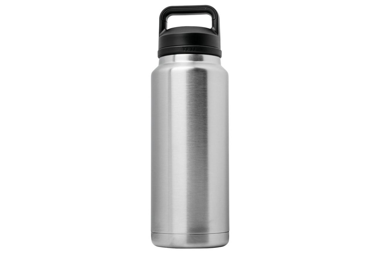Yeti Rambler Bottle 36oz Chug Cap, Stainless Steel, thermosfles met drinkdop, 1L