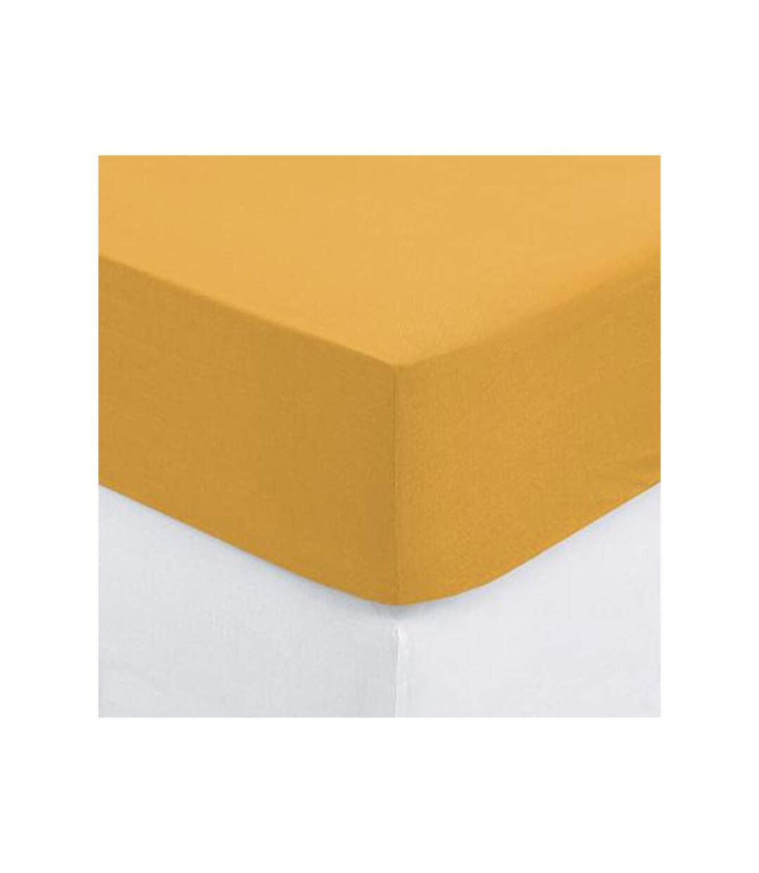 Drap Housse Intérieur 90x190cm Ocre
