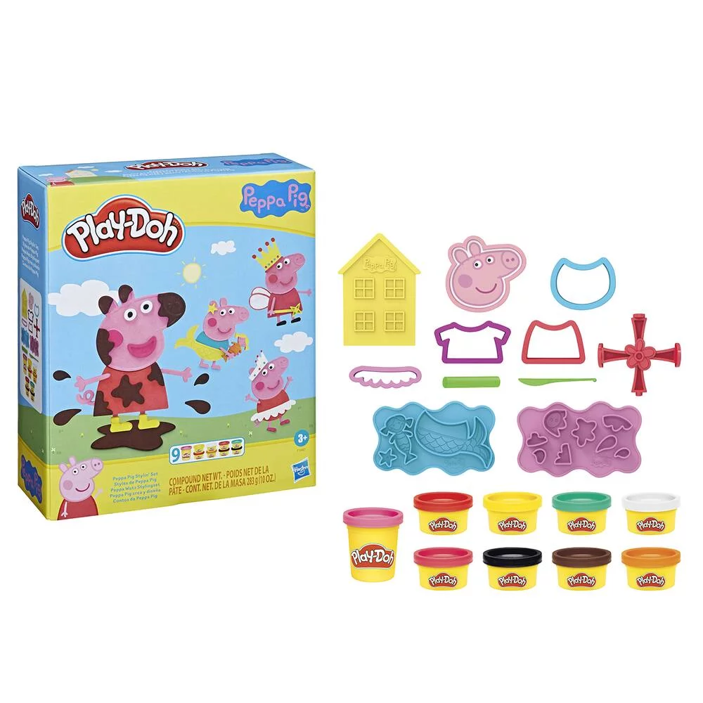 PLAY DOH STYLES DE PEPPA PIG