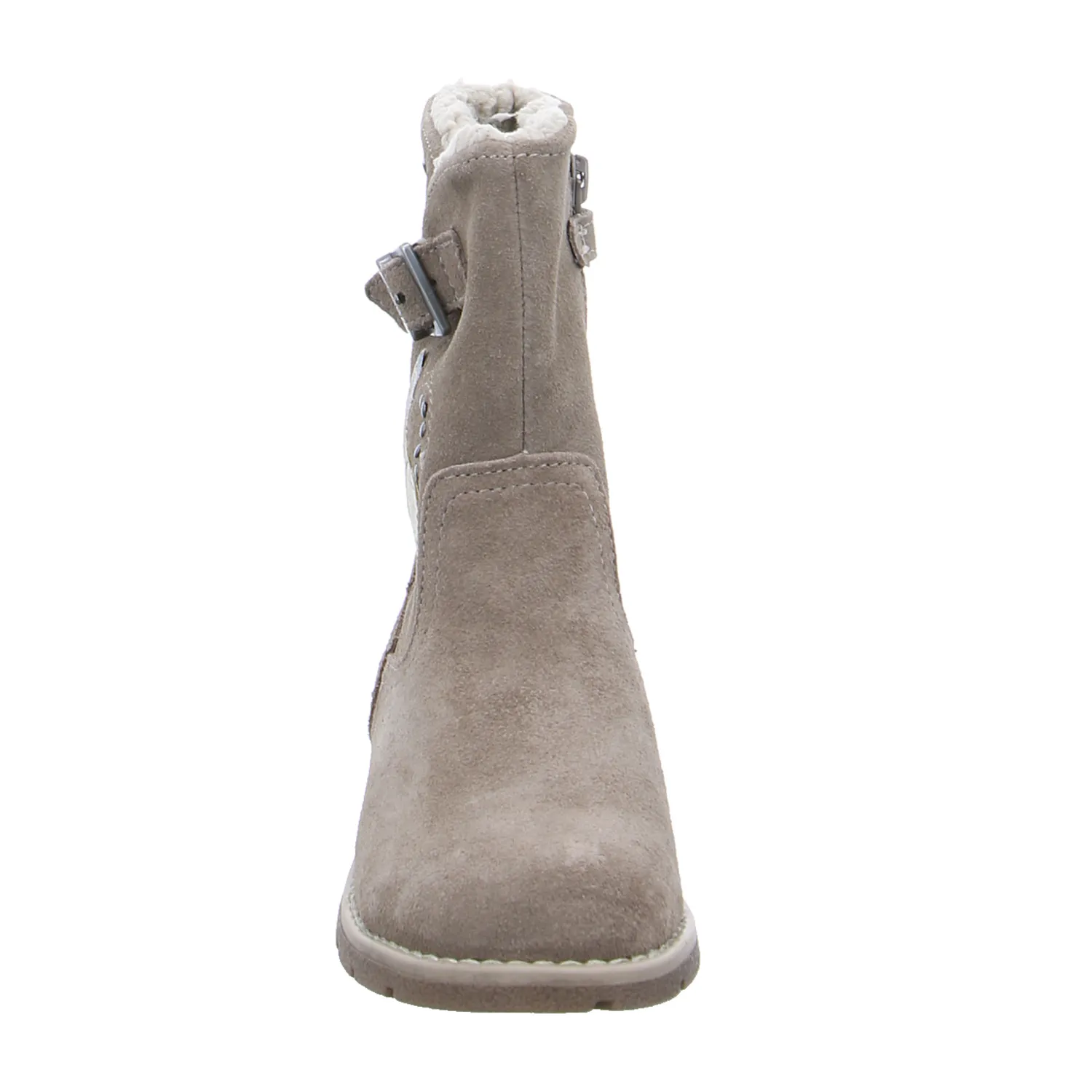 LURCHI Kleinkinder-Winterstiefel Taupe Leder  Stiefel