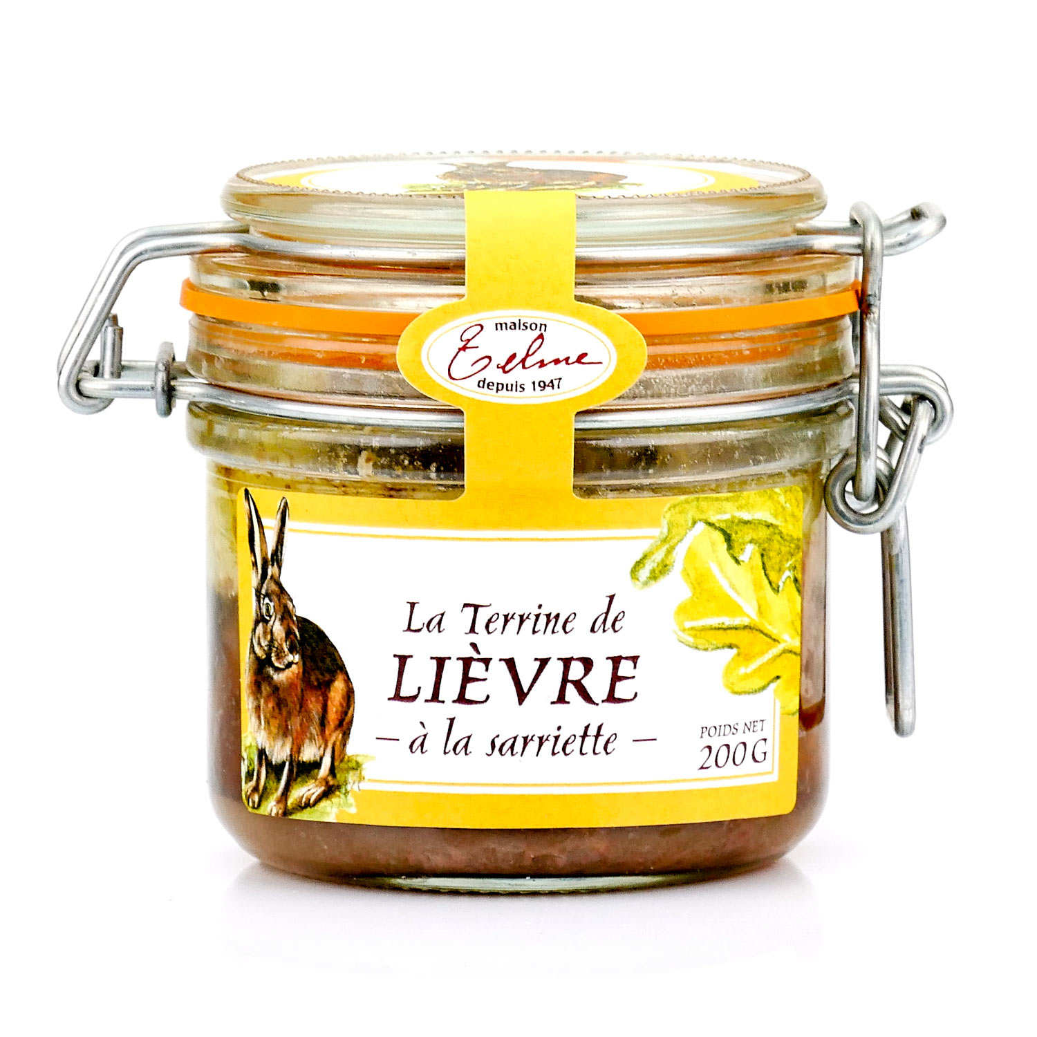 Terrine de lièvre à la sarriette