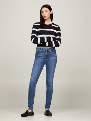 Calça jeans skinny de cintura média TH Flex