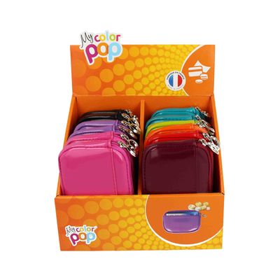 Color Pop - Porte-monnaie PVC - disponible dans différentes couleurs