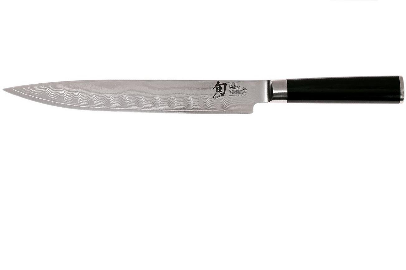 Kai Shun Vleesmes met groeven 23 cm
