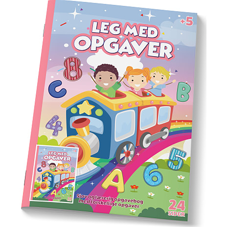 Leg med opgaver 24 tegninger A4