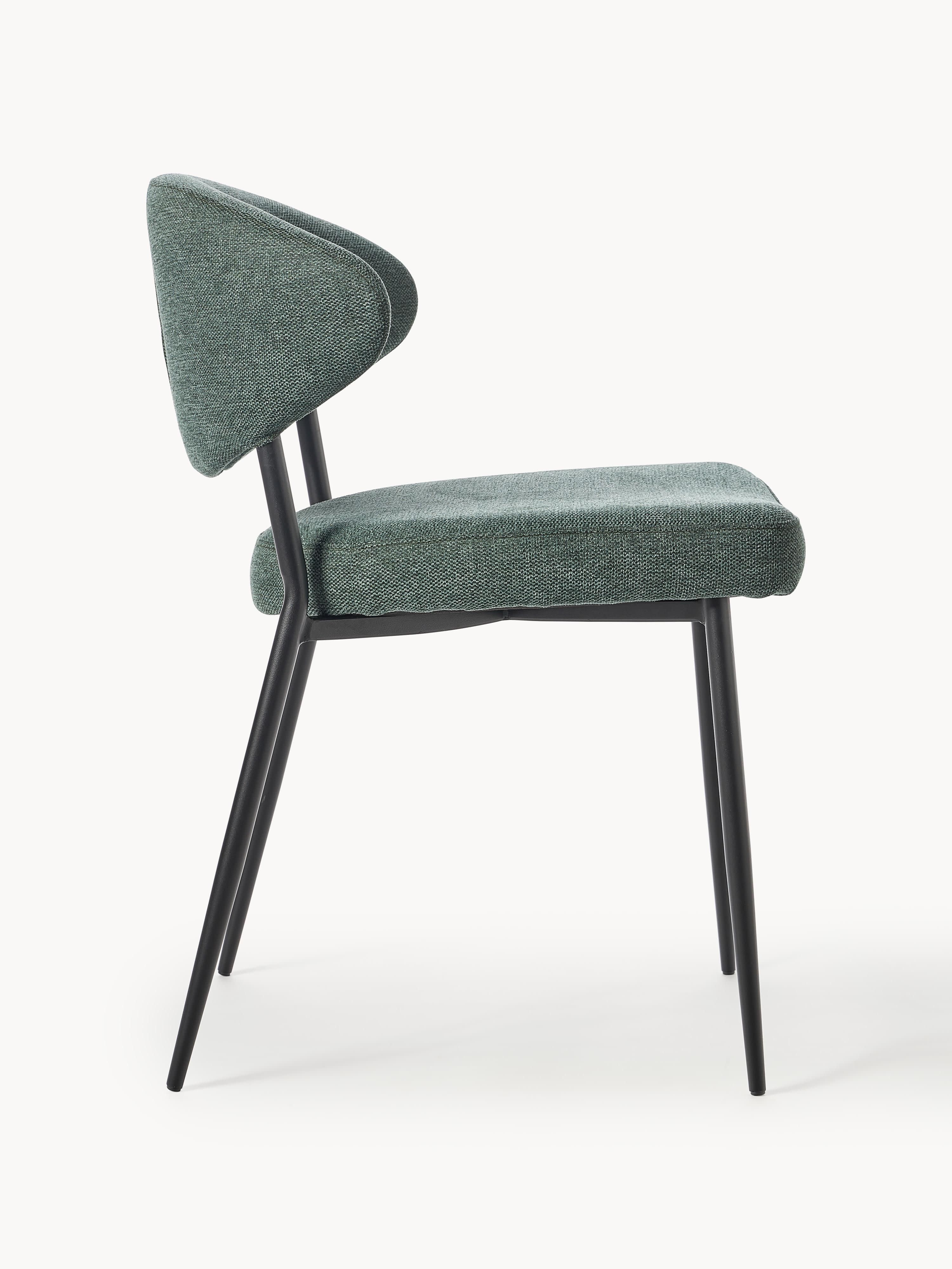 Gestoffeerde stoelen Adele, 2 stuks