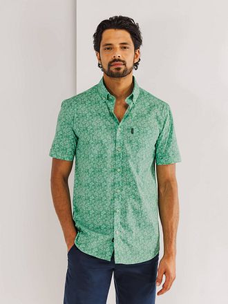 State Of Art Short Sleeve Overhemd Leafs Groen 26415911-3111 kopen