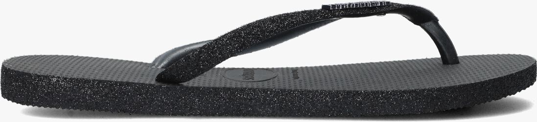 zwarte havaianas teenslippers slim sparkle ii