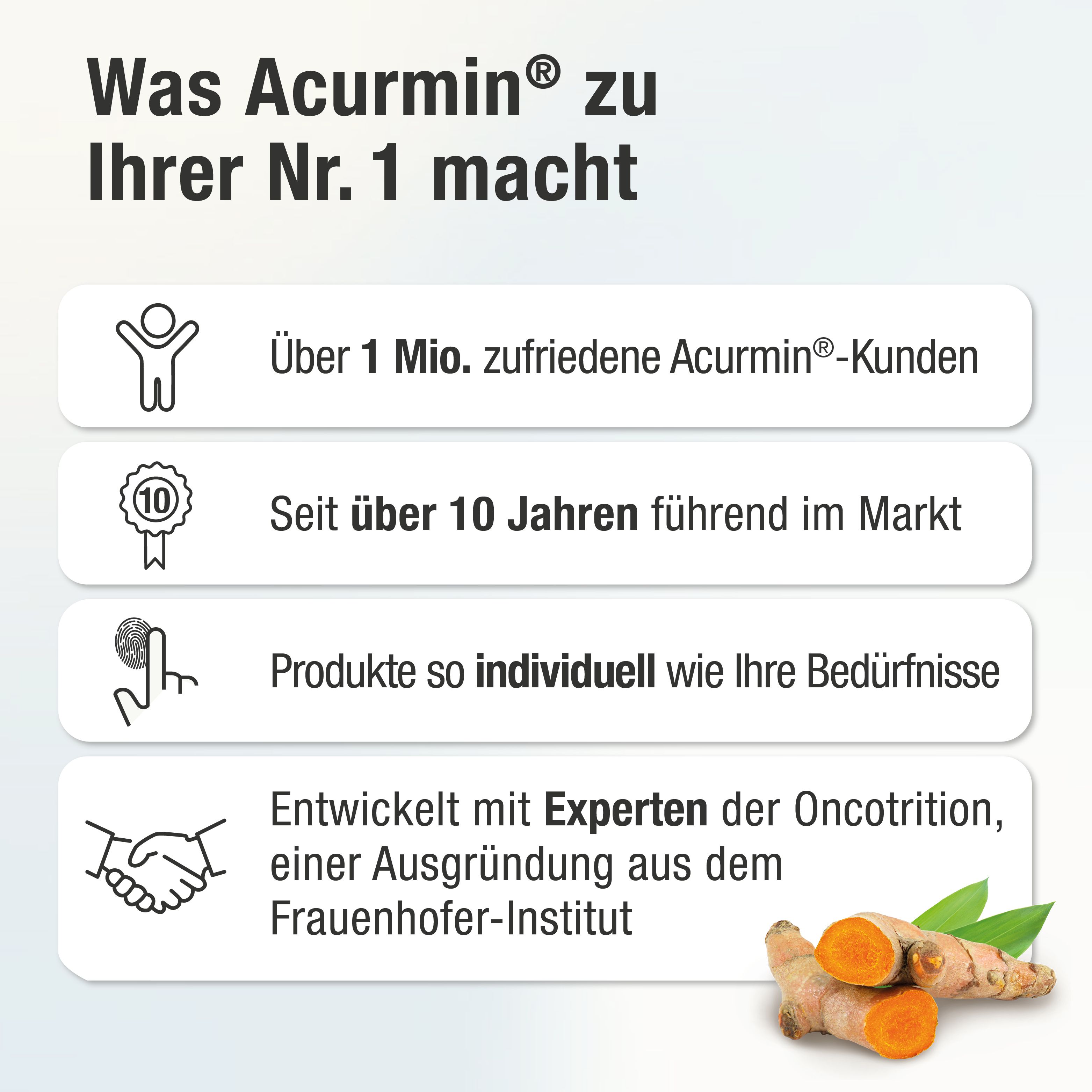 ACURMIN® DEPOT Curcumin mit zeitverzögerzter Abgabe-Acurmin DEPOT