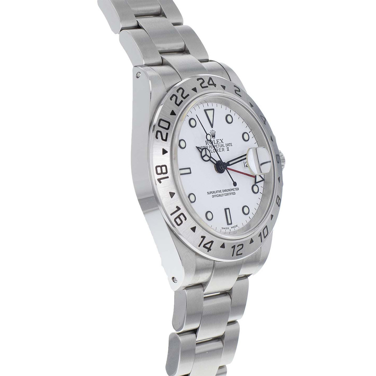 Montre d'occasion Rolex Explorer homme automatique acier