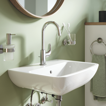 Grohe Wastafelmengkraan Swift L-size  met Waste Chroom
