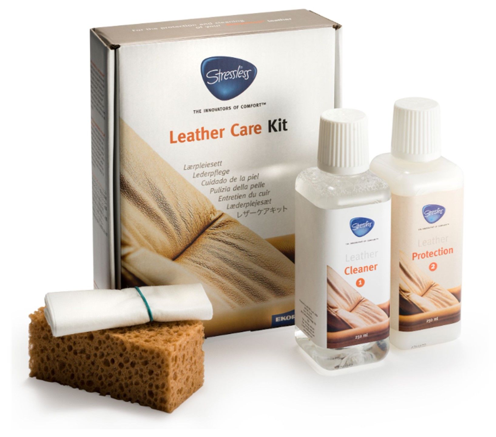 Onderhoudset voor leren bekleding 250 ml | Stressless