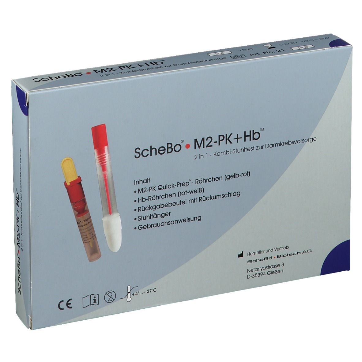 ScheBo® M2-PK Stuhltest