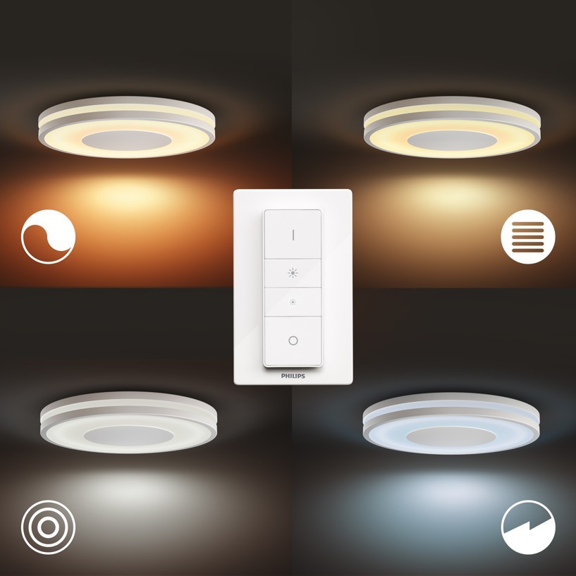 Philips Hue - Being Loftslampe - White Ambiance - Intelligent Belysning for Moderne Hjem