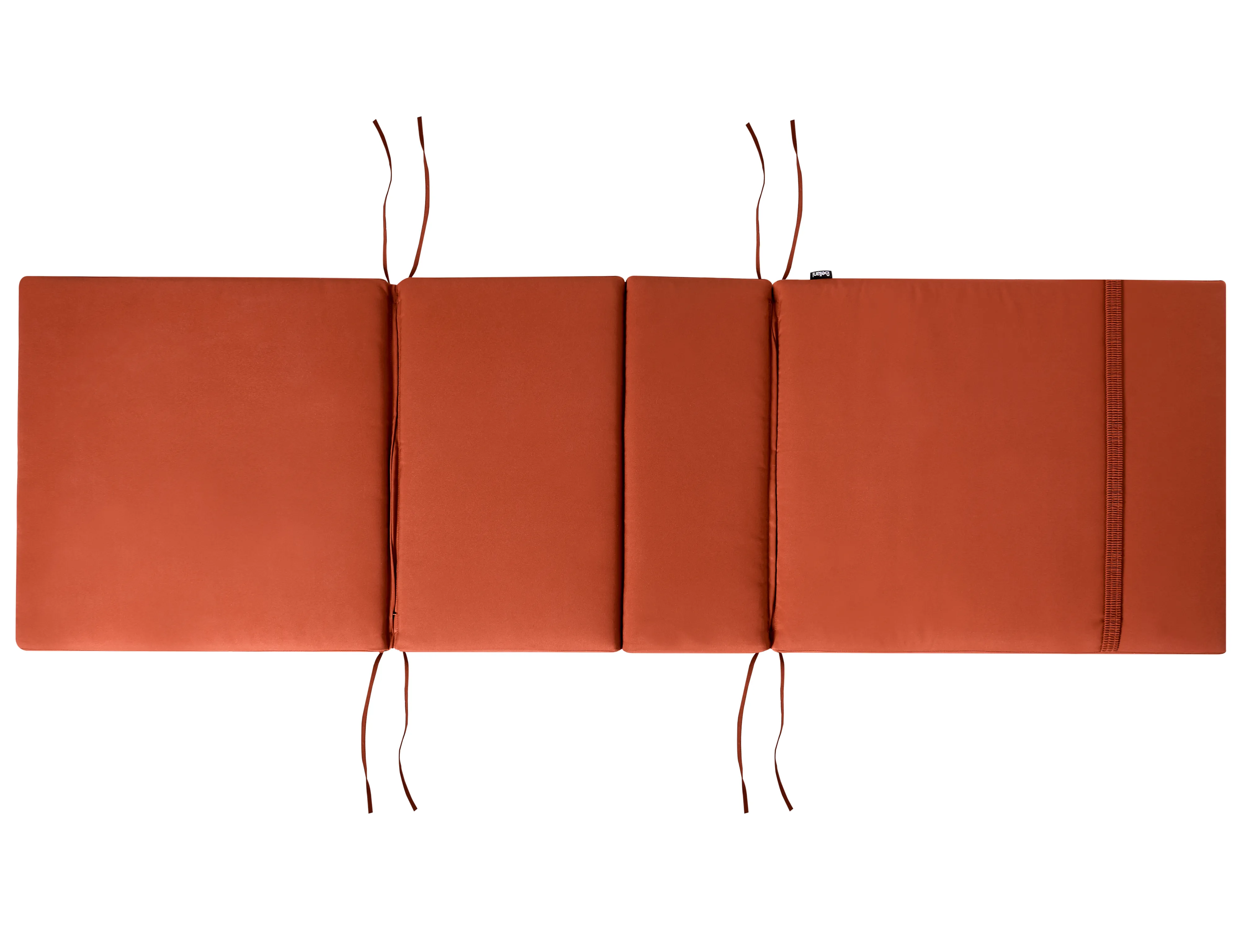 Kussen voor ligstoel TOSCANA/JAVA/AMANTEA PREMIUM 189 x 58 cm Rood