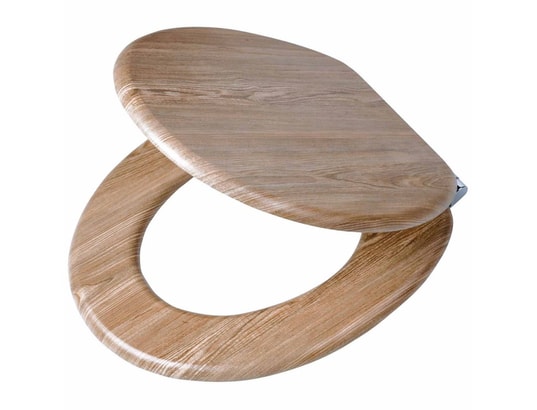 TIGER - Abattant wc à fermeture en douceur scaffold mdf marron 2520...