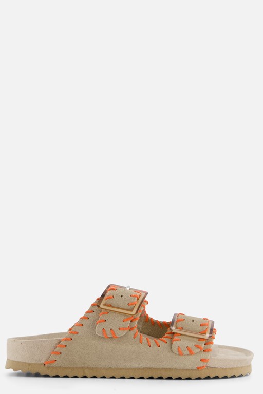 Colors of California Sndalen beige Suede