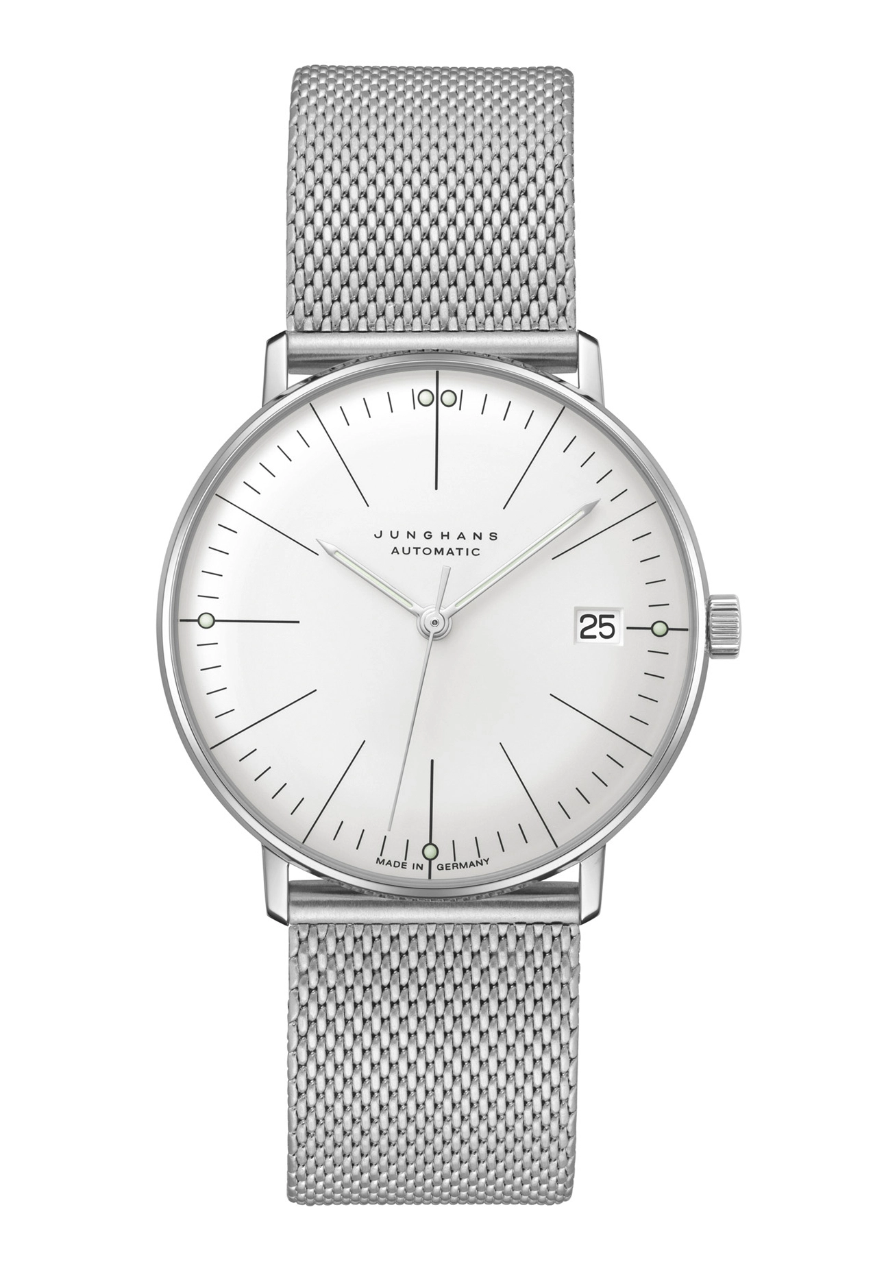 Junghans Max Bill Kleine Automatik Damenuhr Silber