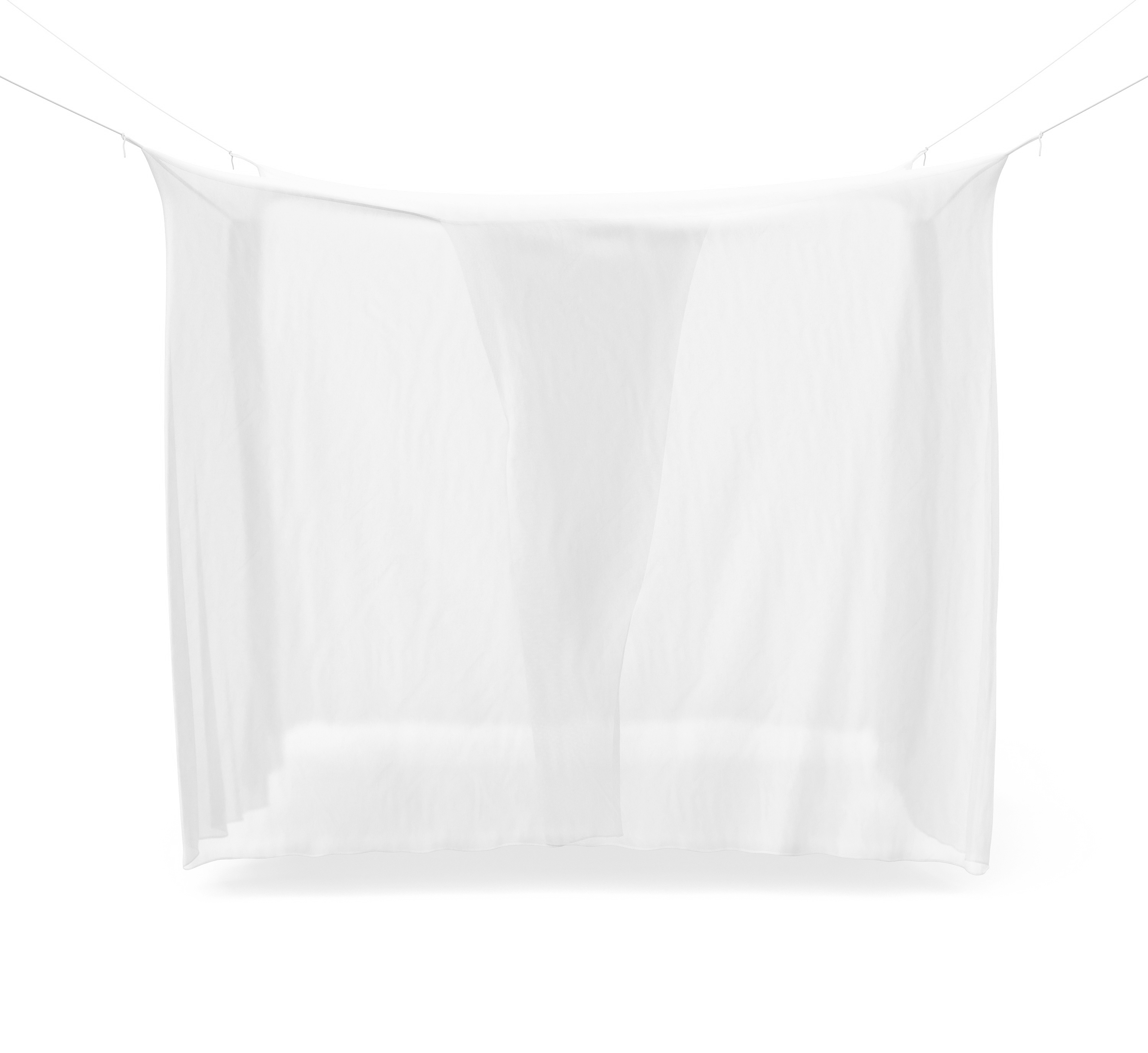 Moskitonetz 220 x 210 cm weiss