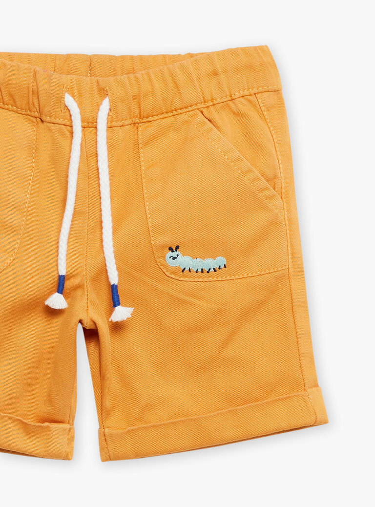 Bermuda orange en twill