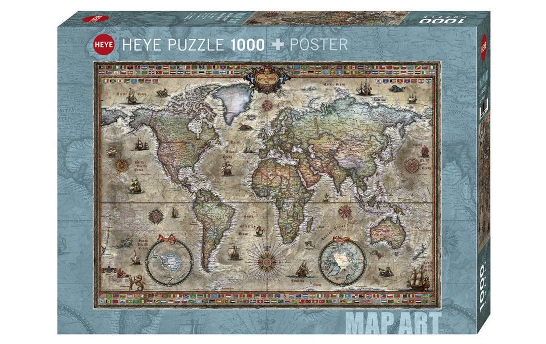 Puzzle Retro WorldKünstler: Rajko Zigic