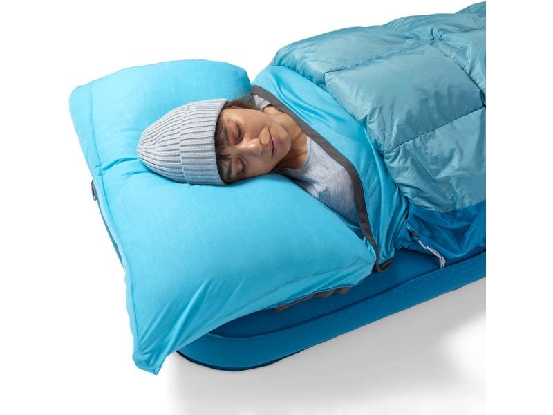 SEA TO SUMMIT Traveller 7C/45F R Polyester, Hellblau Mumienschlafsack