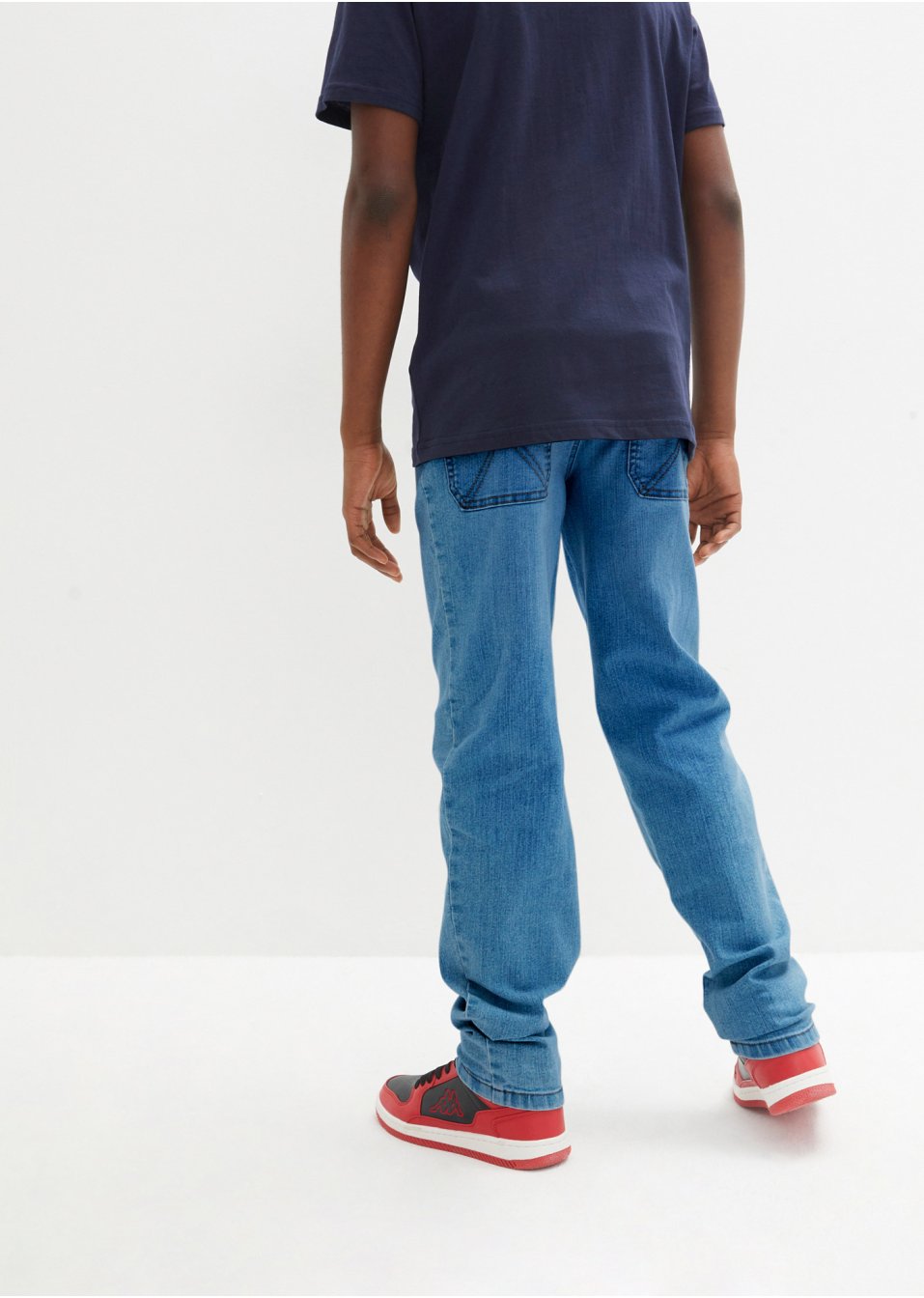 Jean garçon Wide Leg, Loose Fit
