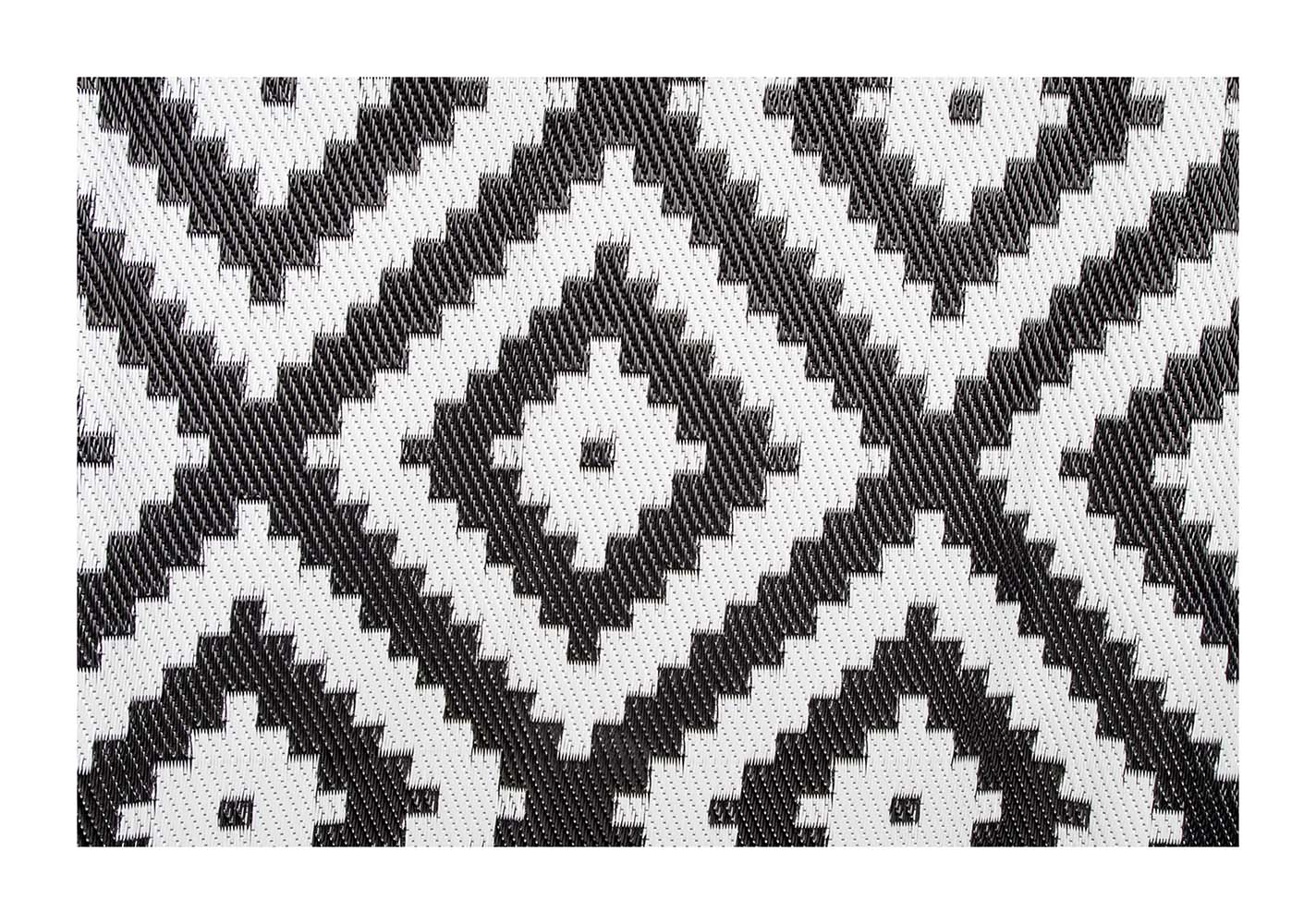 Bo-Camp Urban Outdoor Lewisham - Zwart / Wit